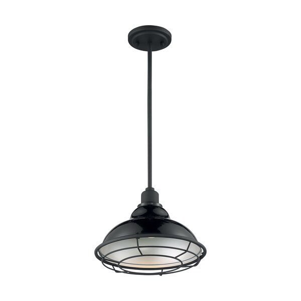 Nuvo Fixture, Pendant, 1-Light, Incandescent, 60W, 120V, A19, Medium Base, Height: 8.75 60/7004 - main